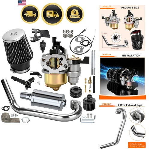 Mini bike exhaust pipe - exhaust,